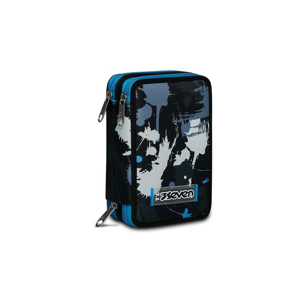 Astuccio Scuola Attrezzato 3 Zip Seven® - Colourjet