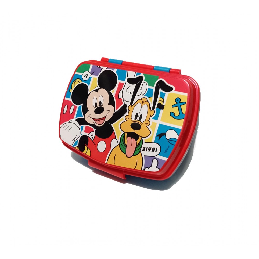 Porta Merenda Lunch Box Asilo e Tempo Libero Mickey Mouse