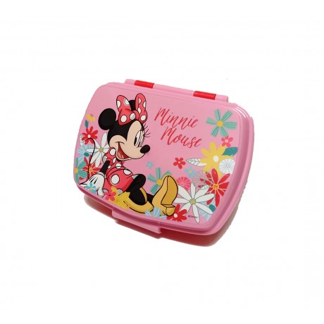 Porta Merenda Lunch Box Asilo e Tempo Libero Minnie Mouse