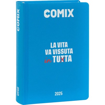 Diario Scuola Datato 16 Mesi 2024/2025 Comix® Mini - Cyan