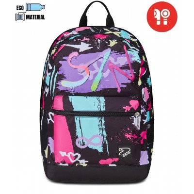 Zaino Scuola Reversibile New The Double Seven® Cuffie...