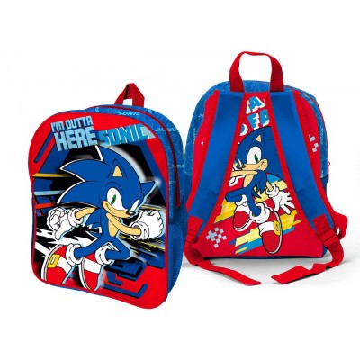 Zaino Asilo per Bambini Coriex Sonic The Hedgehog 3D