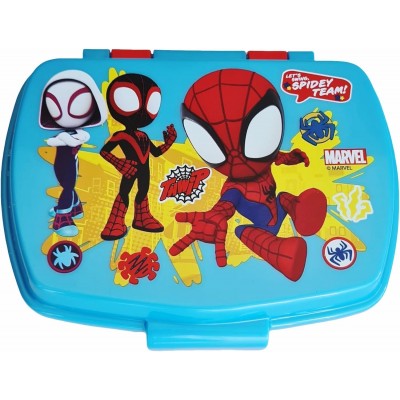 Porta Merenda Lunch Box Asilo e Tempo Libero Spidey Team