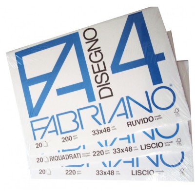 Album da Disegno FABRIANO F2/F4 Vari Formati e Grammature