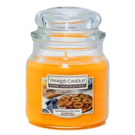 Yankee Candle Candela Profumata In Giara Piccola TWINKLING LIGHTS 104 Gr  Bianco