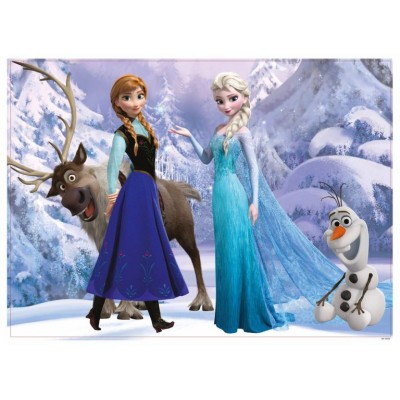 Puzzle per Bambini Disney Frozen Maxi Floor 108 pezzi - Elsa e Anna -  Lisciani