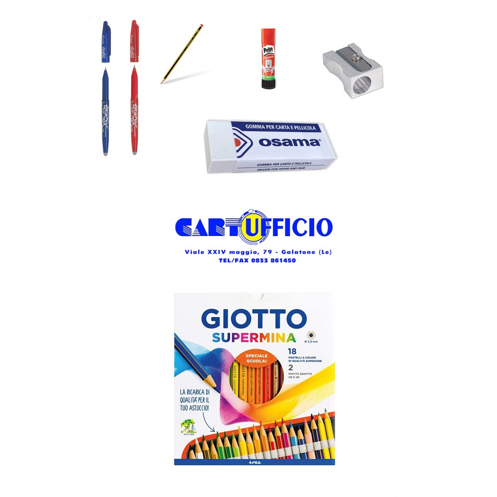 Kit Ricarica Astuccio Pilot Frixion - Cancelleria + Pastelli